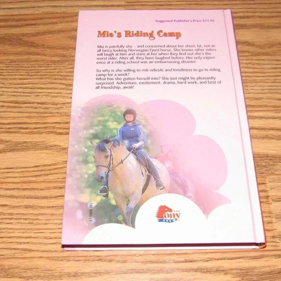 “MIA’S RIDING CAMP” Pony Club Hardcover Kids Book by Anna Sellberg - Picture 2 of 4